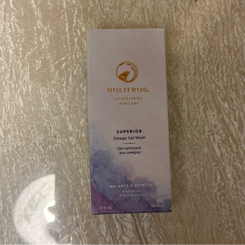 BNIB Holifrog Superior Omega Gel Wash